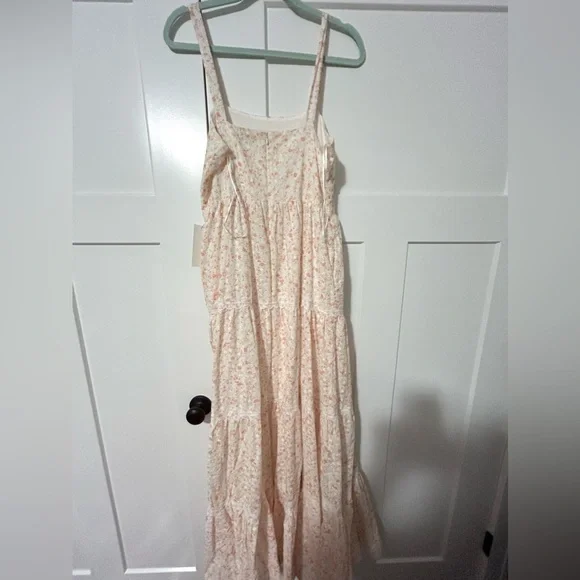 NEW Red Dress Boutique: Aura Sweet Disposition Floral Eyelet Tiered Sundress - Picture 3 of 6